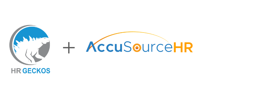HR Geckos Logo featuring a gecko, symbolizing agility and transformation, alongside the text 'HR Geckos' for efficient HR operations and automation solutions.
